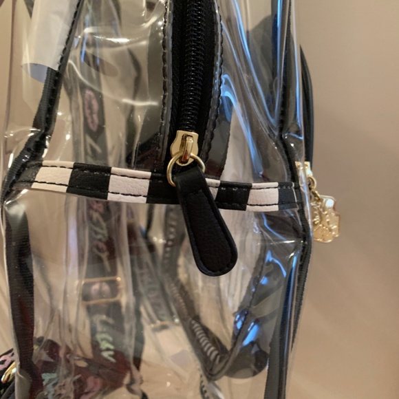 Betsey Johnson rainbow backpack